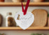 Airedale Terrier Walk Beside Us Ceramic Heart